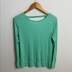 GAP Mint Green Long Sleeve Women's Top